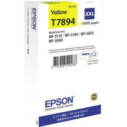 Epson Tintenpatrone C13T789440 79XXL 4.000Seiten gelb Epson Tintenpatrone C13T789440 79XXL 4.000Seiten gelb