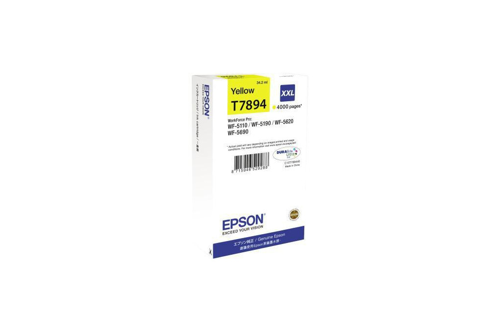 Epson Tintenpatrone C13T789440 79XXL 4.000Seiten gelb