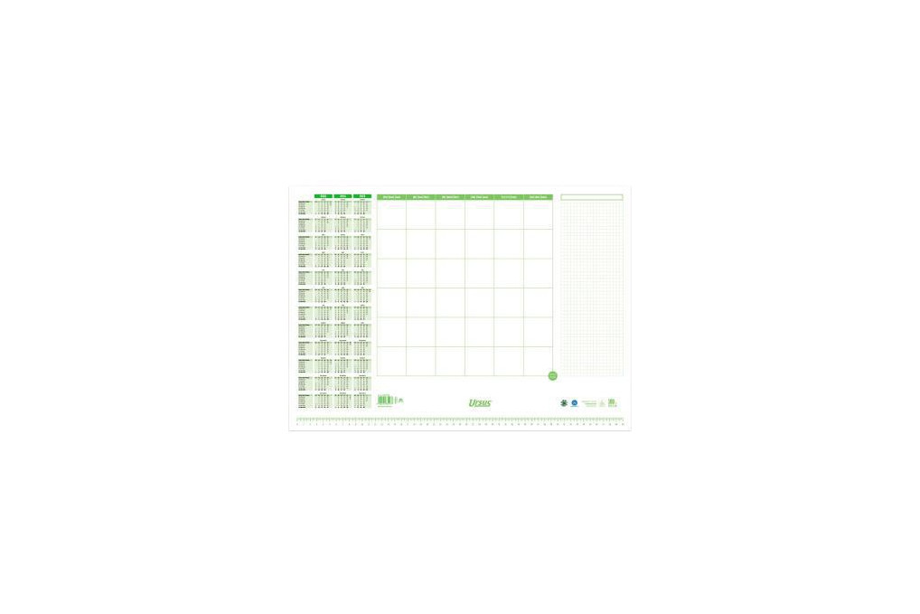 Ursus Schreibunterlage 36447000 52,5x37,5cm 70g Papier weiß 30Bl.