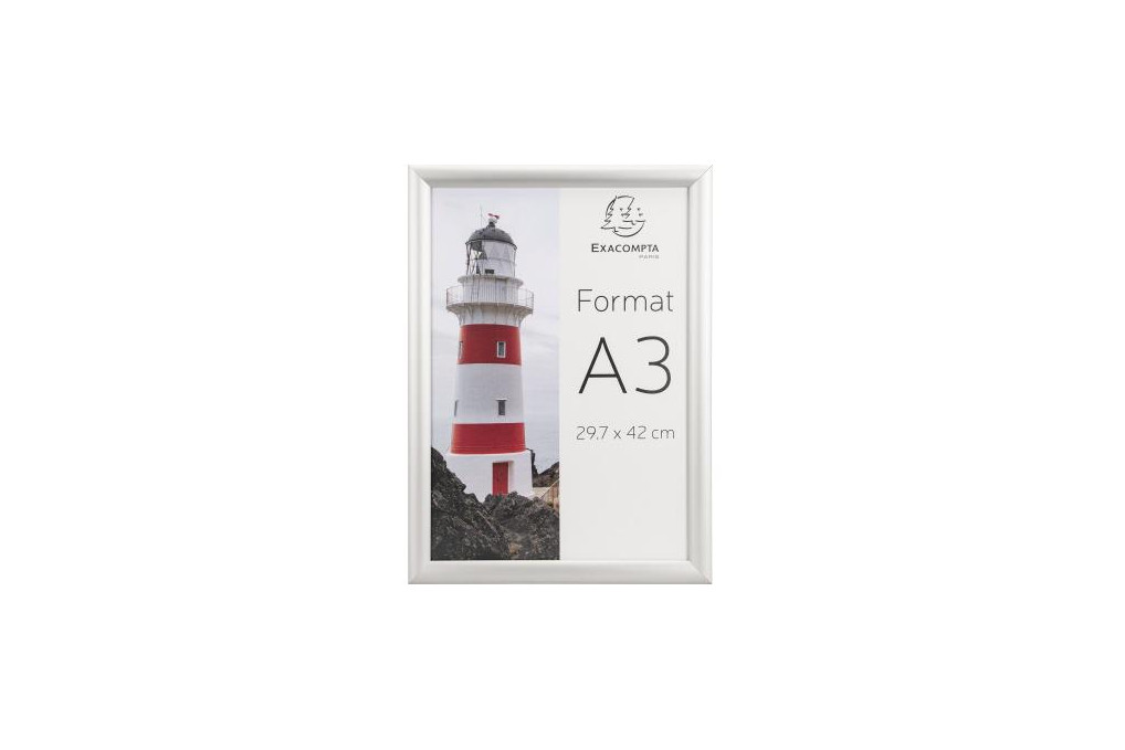 Exacompta Wandplakatrahmen 8394358D A3 Aluminium Acryl