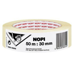 NOPI Malerkrepp 55511 000000 30mmx50m NOPI Malerkrepp 55511 000000 30mmx50m