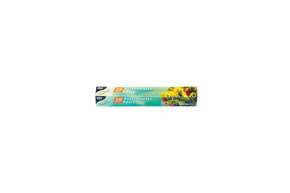 PAPSTAR Frischhaltefolie 14110 29cmx30m Faltschachtel transparent