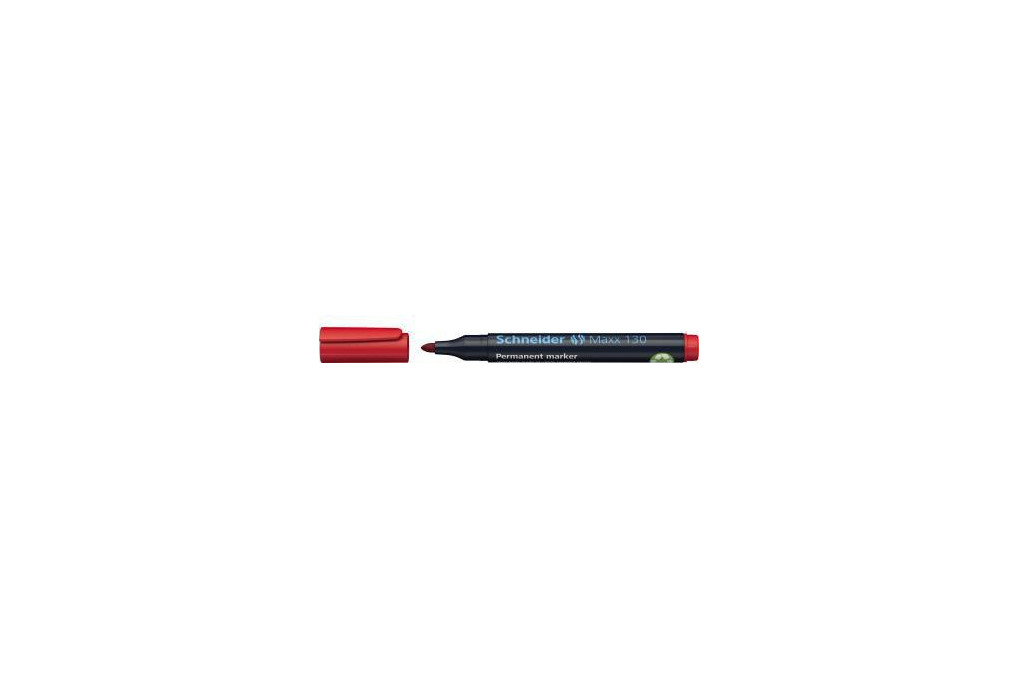Schneider Permanentmarker Maxx 130 113002 1 3mm Rundspitze rot