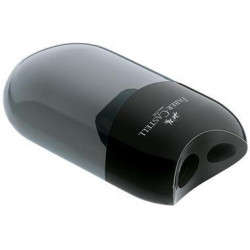 Faber Castell Doppelspitzdose 183500 bis 8 10mm schwarz