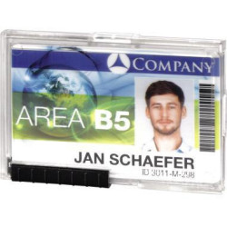 DURABLE Kartenhalter PUSHBOX TRIO 892019 10 St. Pack.