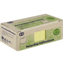 Soennecken Haftnotiz oeco 5872 RC 75x75mm 100Bl. gelb 12St.