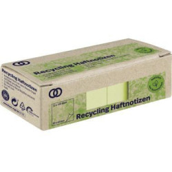 Soennecken Haftnotiz oeco 5874 RC 50x40mm 100Bl. gelb 12St.