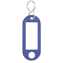 WEDO Schlüsselanhänger 262803403 blau 100 St. Pack.