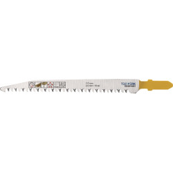 Stichsägeblatt Gesamt L.117mm Zahnt.2,5mm S.1,45mm HCS 5 St. Karte TECWERK Stichsägeblatt Gesamt L.117mm Zahnt.2,5mm S.1,45mm HCS 5 St. Karte TECWERK