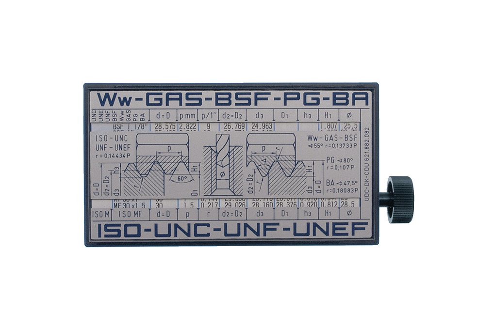 ISO Gewindeanzeiger Filetor B60xT30xH110mm TECWERK ISO Gewindeanzeiger Filetor B60xT30xH110mm TECWERK