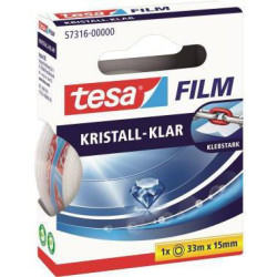 tesa Klebefilm tesafilm kristall  klar 57316 00000 15mmx33m