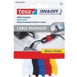 tesa Kabelbinder On & Off Cable Manager 55236 00000 5 St. Pack.