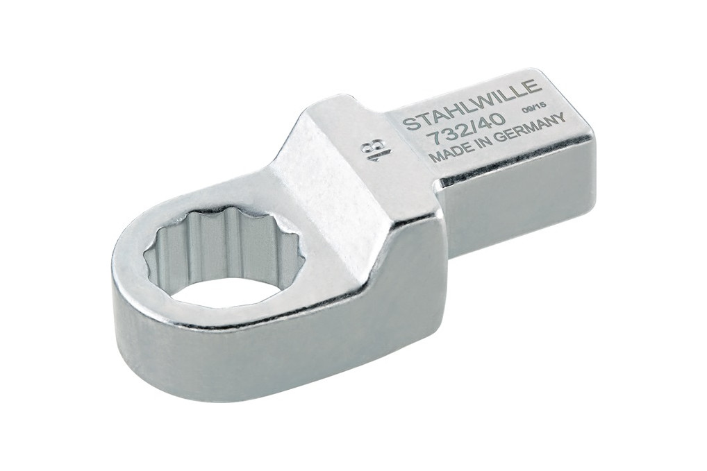 Ringeinsteckwerkzeug 732 40 16 SW 16mm 14x18mm CR A STA STAHLWILLE
