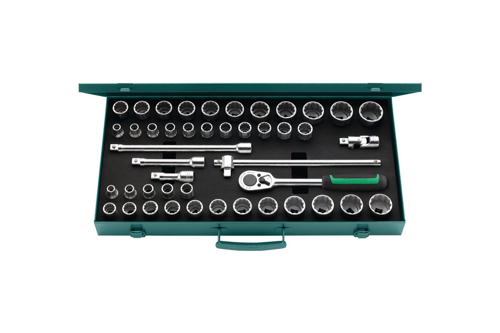 Steckschlüsselsatz 50Ma 39 6 N 45 tlg.1 2 Zoll SW 10 13mm 3 8 1 1 4 Zoll Steckschlüsselsatz 50Ma 39 6 N 45 tlg.1 2 Zoll SW 10 13mm 3 8 1 1 4 Zoll