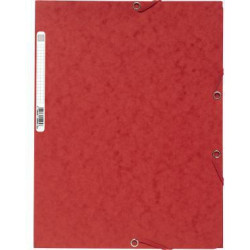 Exacompta Eckspanner Nature Future 55505E DIN A4 400g Karton rot