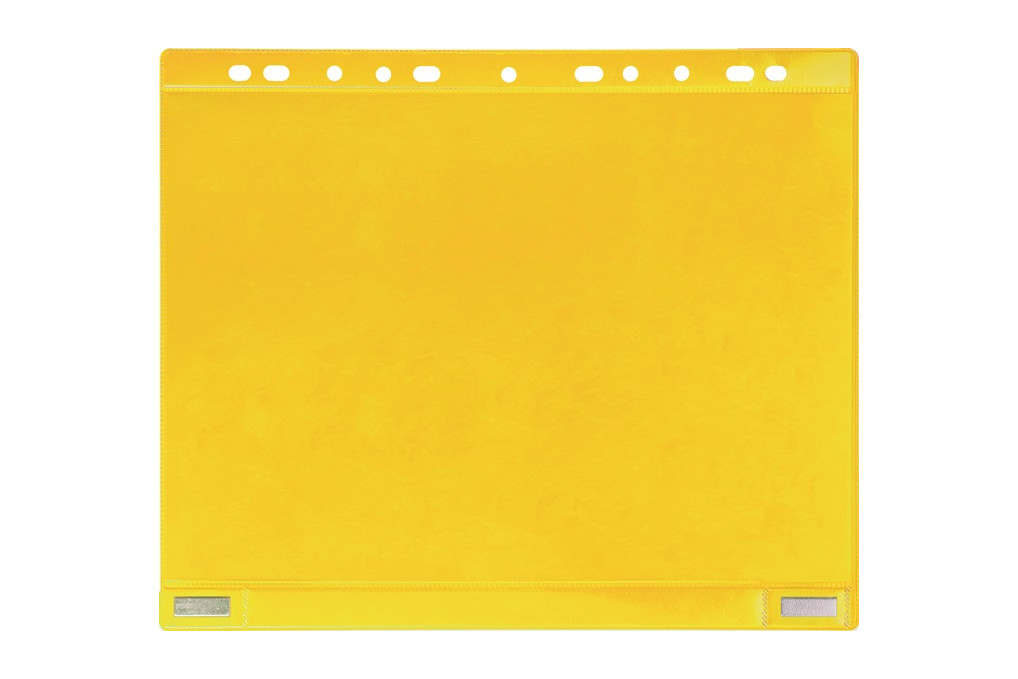 Magnetische Sichttasche B265xH315mm gelb f.Format DIN A4 TARIFOLD