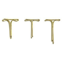 ALCO Musterbeutelklammer 590 41 4x16mm messing 100 St. Pack. ALCO Musterbeutelklammer 590 41 4x16mm messing 100 St. Pack.