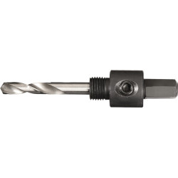 Aufnahmeschaft 6 KT 9,5mm m.Zentrierbohrer Lochsägen 14 30mm TECWERK