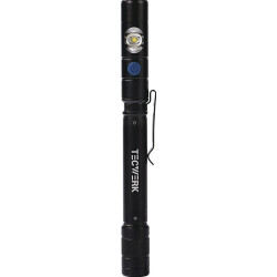 LED Stiftleuchte Li ion 90m blau schwarz TECWERK
