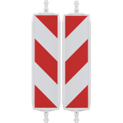 Wendebake NOX Folie Typ RA1 A,schraffiert doppels.rechts  linksweisend SCHAKE