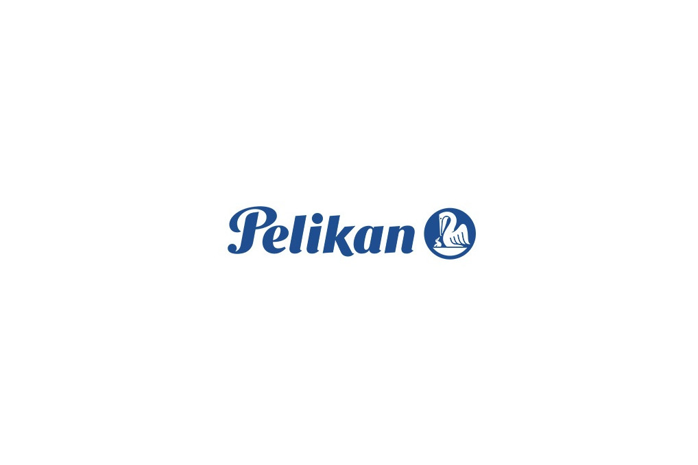 Pelikan Wachsmalstifte im Etui blau 8farbig mit runder Spitze Schaber