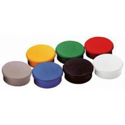 DAHLE Haftmagnet 95538 21453 38mm grau 10 St. Pack.