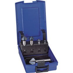 Kegelsenkersatz DIN 335C 90Grad 6,3 25,0mm HSS Nano 5 tlg.Ku. Kass.TECWERK