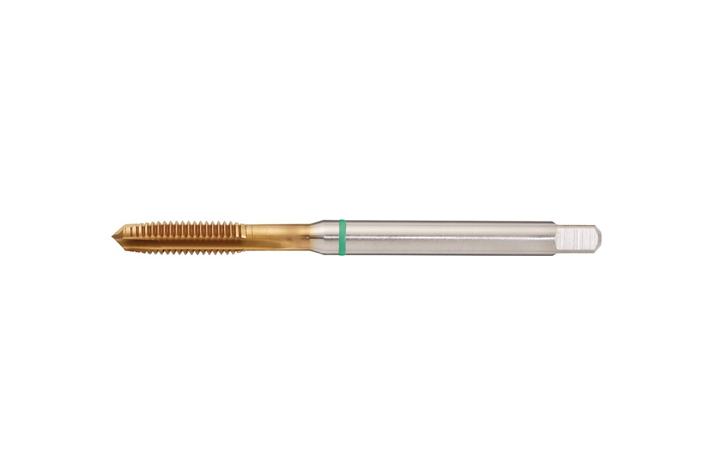 Maschinengewindebohrer DIN 371B Univ.M3x0,5mm HSS Co TiN 6H TECWERK