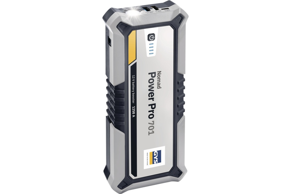 Lithium Booster NOMAD POWER 701 Ladespannung 12V Startstrom 700 A GYS Lithium Booster NOMAD POWER 701 Ladespannung 12V Startstrom 700 A GYS