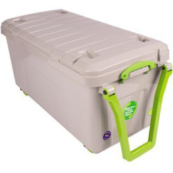 Really Useful Box Aufbewahrungsbox 160 WHTR RDG 160l Räder grau