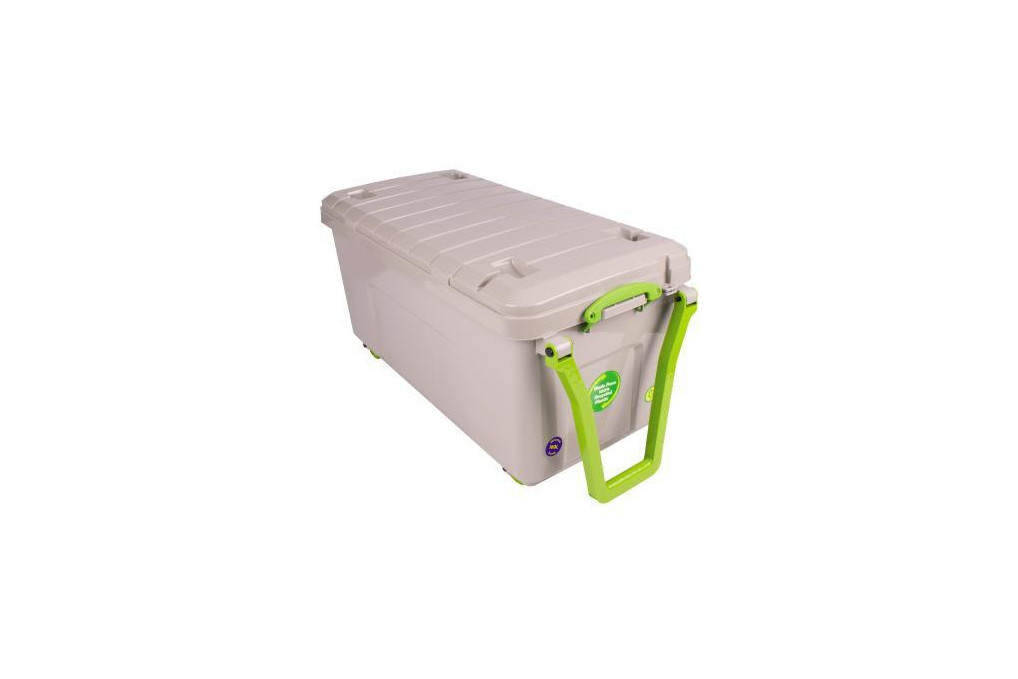 Really Useful Box Aufbewahrungsbox 160 WHTR RDG 160l Räder grau
