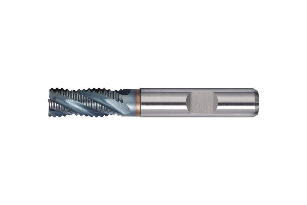 Schaftfräser DIN 844 Typ NR D.12mm Einsatz L.36mm HSS Co5 TiCN Weldon TW