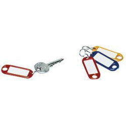 WEDO Schlüsselanhänger 262803405 gelb 100 St. Pack.