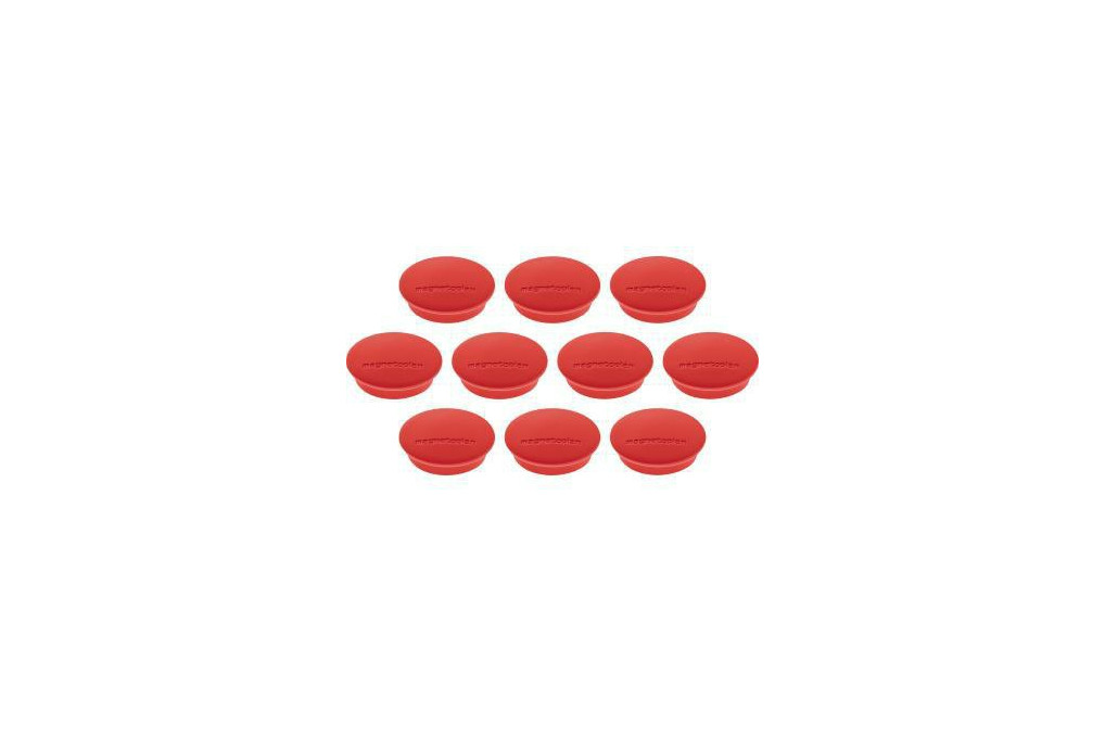 magnetoplan Magnet Discofix Junior 1662106 34mm rot 10St.