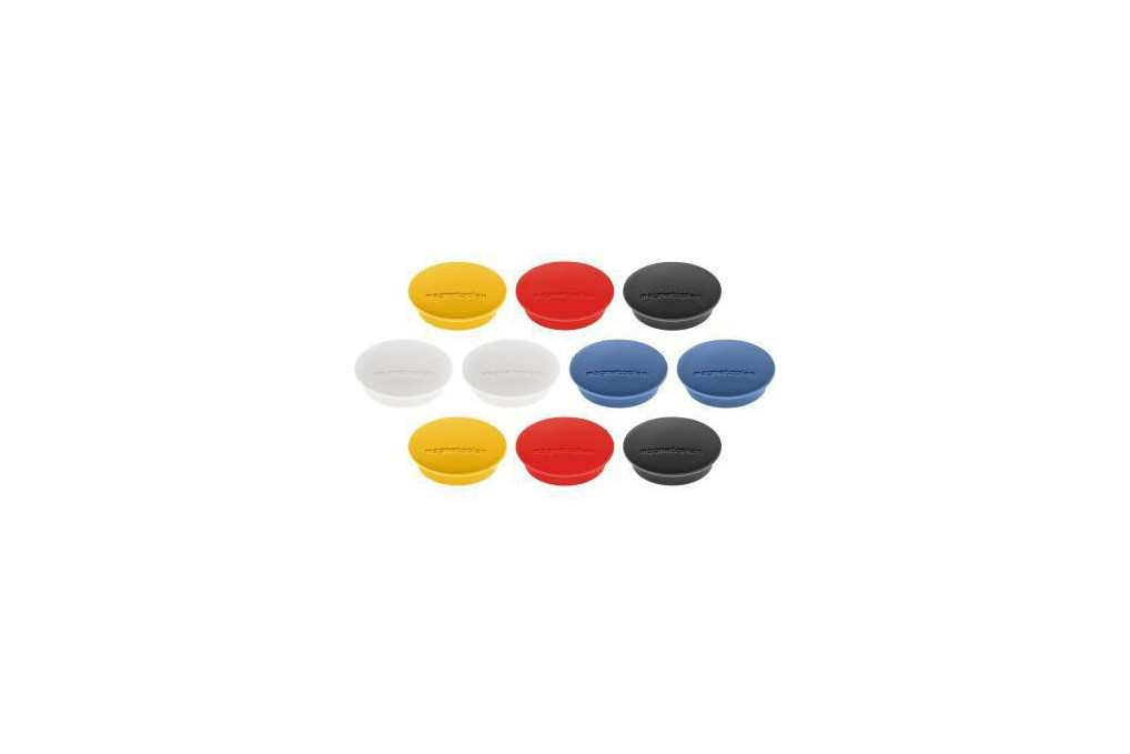 magnetoplan Magnet Discofix Junior 1662110 34mm sortiert 10 St. Pack. magnetoplan Magnet Discofix Junior 1662110 34mm sortiert 10 St. Pack.