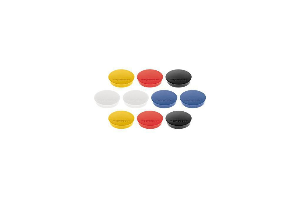 magnetoplan Magnet Discofix Standard 1664210 30mm sort. 10St.