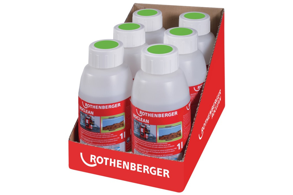 Reinigungsmittel ROPULS ROCLEAN f.Flächenheizsysteme 1l 6 Fl. Krt. Reinigungsmittel ROPULS ROCLEAN f.Flächenheizsysteme 1l 6 Fl. Krt.