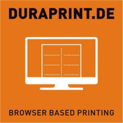 DURABLE Tischnamensschild 805519 100x52mm Acryl tr 10 St. Pack.