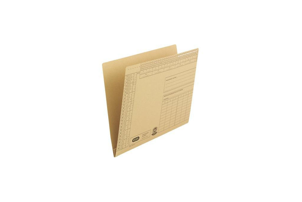 ELBA Einstellhefter 100552000 23x31cm kfm. Behördenheftung braun