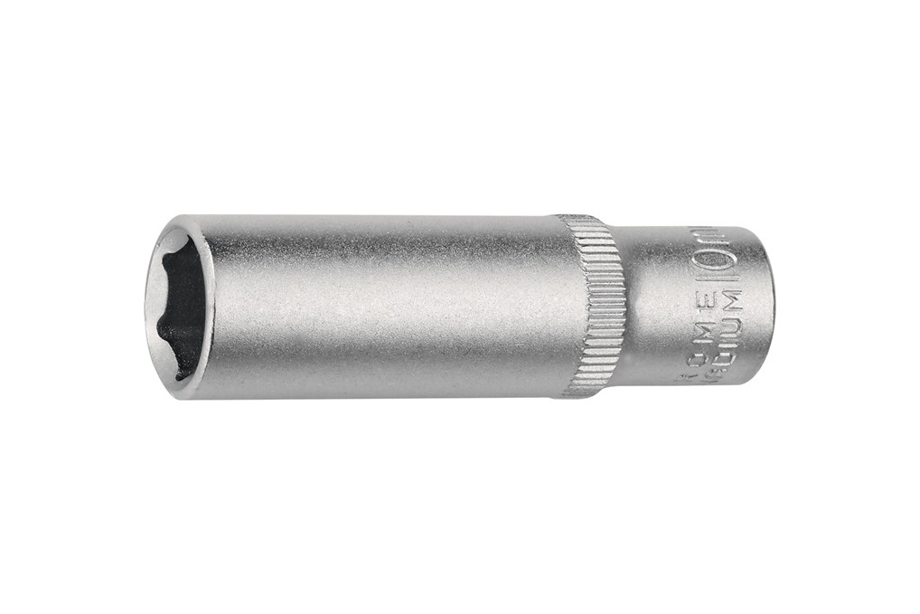 Tiefbett Steckschlüsseleinsatz 1 4 Zoll 6 kant,lang SW 10mm L.50mm TECWERK