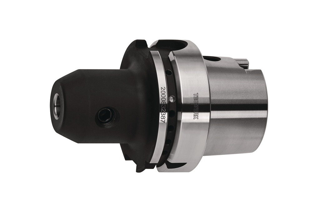 Flächenspannfutter DIN 69893A Weldon Spann D.6mm HSK A63 A. L.100mm TECWERK