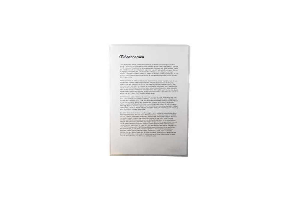 Soennecken Sichthülle 1509 DIN A4 PP transparent 10 St. Pack.
