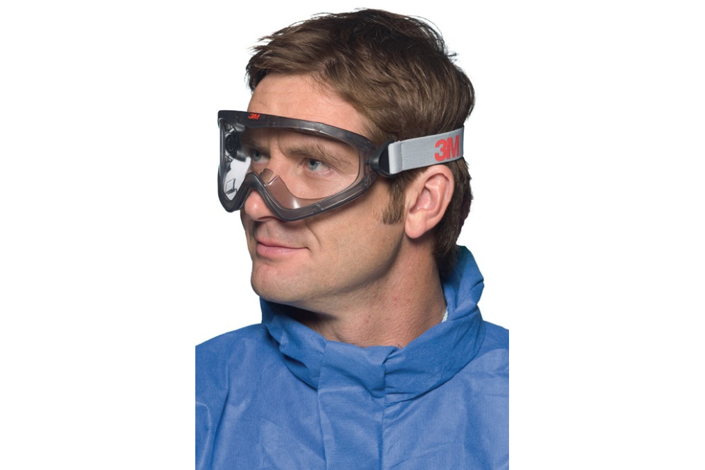 Vollsichtschutzbrille 2890A EN 166,EN 170 Scheibe klar,indirekt belüftet AC 3M Vollsichtschutzbrille 2890A EN 166,EN 170 Scheibe klar,indirekt belüftet AC 3M