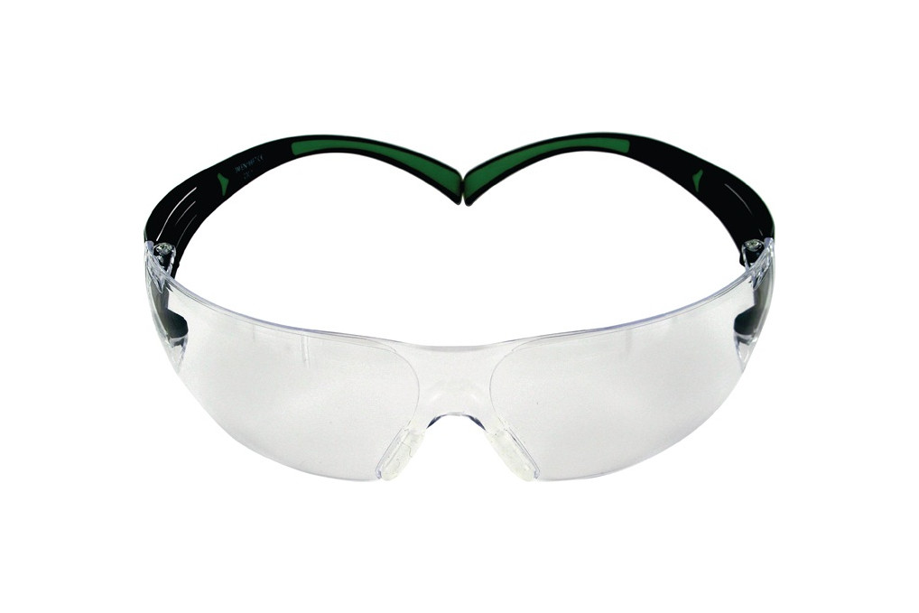 Schutzbrille SecureFit SF400 EN 166,170 172 Bügel schwarz grün,Scheibe I O PC 3M Schutzbrille SecureFit SF400 EN 166,170 172 Bügel schwarz grün,Scheibe I O PC 3M