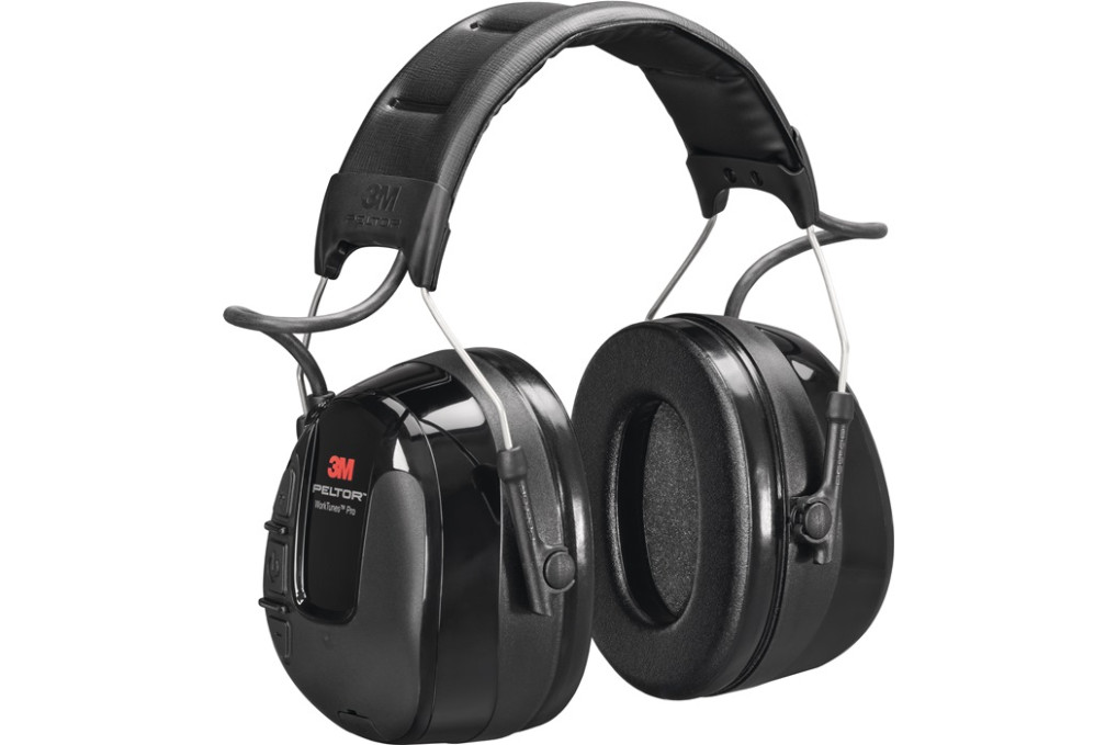 Gehörschutz PELTOR™ WorkTunes™ m.eingebautem Radio EN 352 1:2020,  8:2020 32 dB