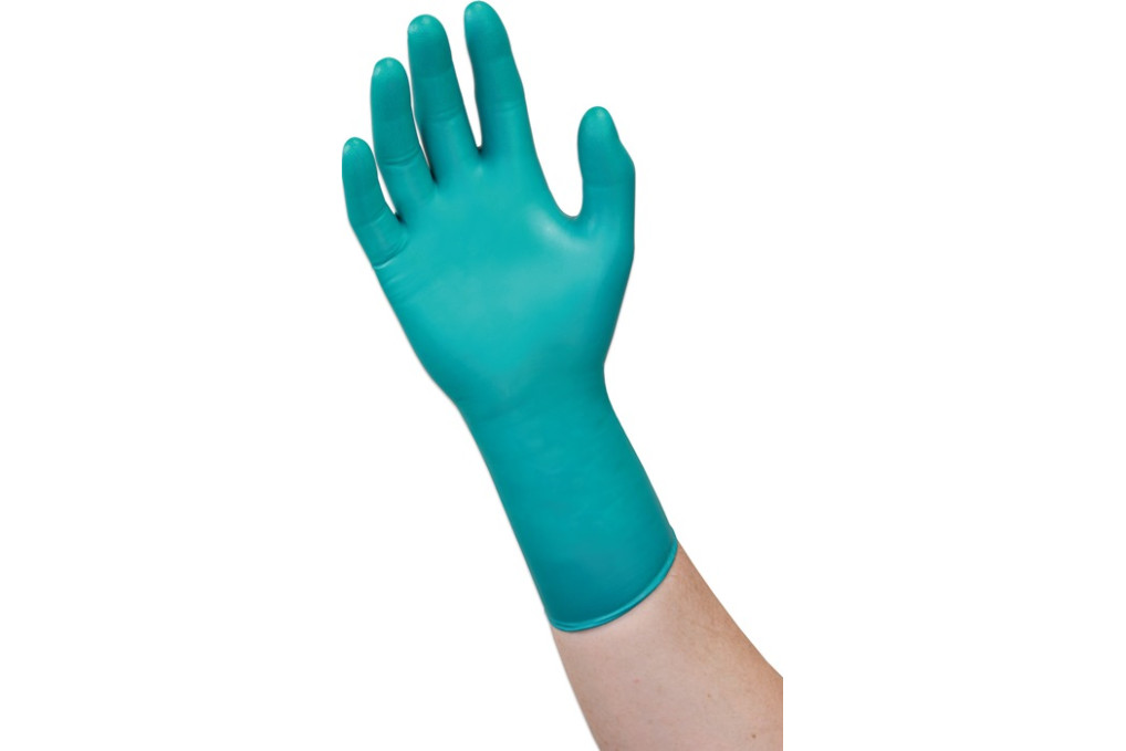 Einw. Handsch.Microflex 93 260 Gr.6,5 7 grün blau Neopren Nitril 50 St. Box