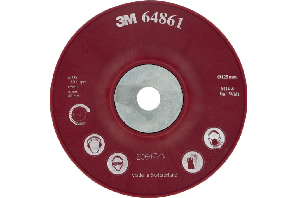 Stützteller Cubitron™ II D.125mm M14 gerippt 3M Stützteller Cubitron™ II D.125mm M14 gerippt 3M