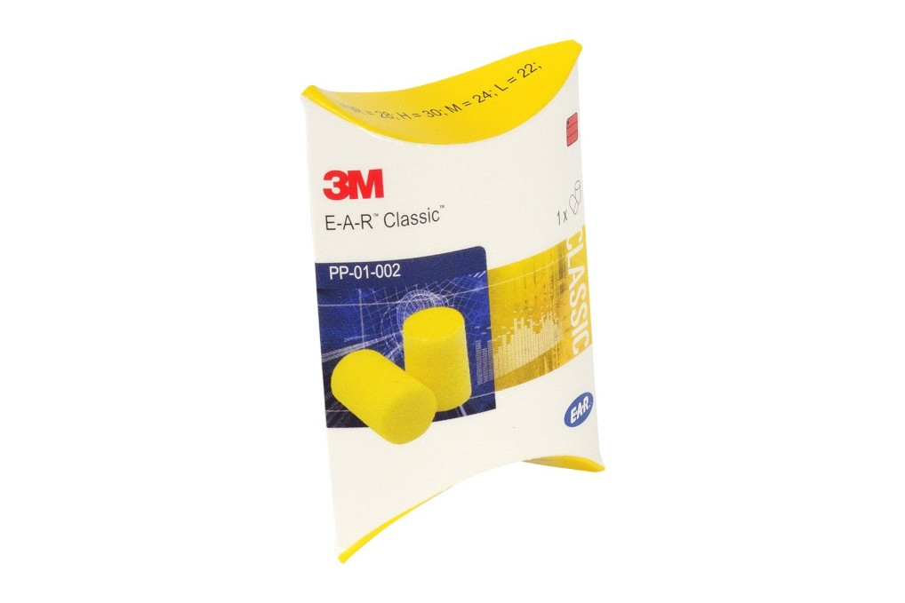 Gehörschutzstöpsel E A R™Classic™ EN 352 2:2020 SNR 31 dB 250 Paar Kissenpackung Gehörschutzstöpsel E A R™Classic™ EN 352 2:2020 SNR 31 dB 250 Paar Kissenpackung