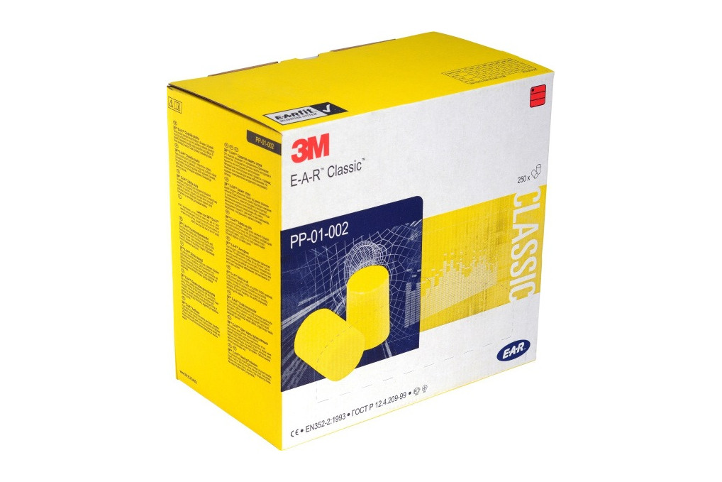 Gehörschutzstöpsel E A R™Classic™ EN 352 2:2020 SNR 31 dB 250 Paar Kissenpackung Gehörschutzstöpsel E A R™Classic™ EN 352 2:2020 SNR 31 dB 250 Paar Kissenpackung