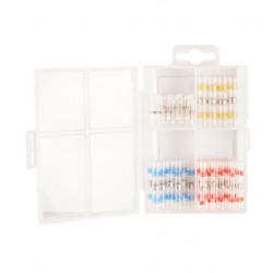 Wärmeschrumpfendes Löt-Stoßverbinder-Sortiment, 60-teilig